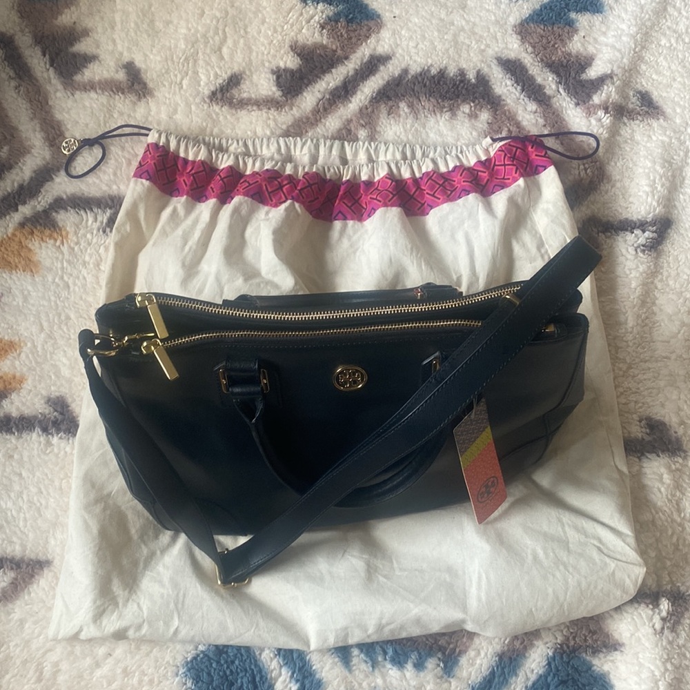 NWT Tory Burch Robinson Mini Double-Zip Tote - Picture 14 of 16